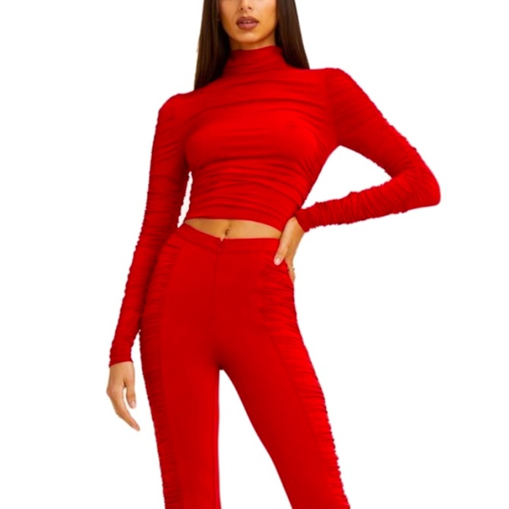I AM GIA RED XENA SET XS/S